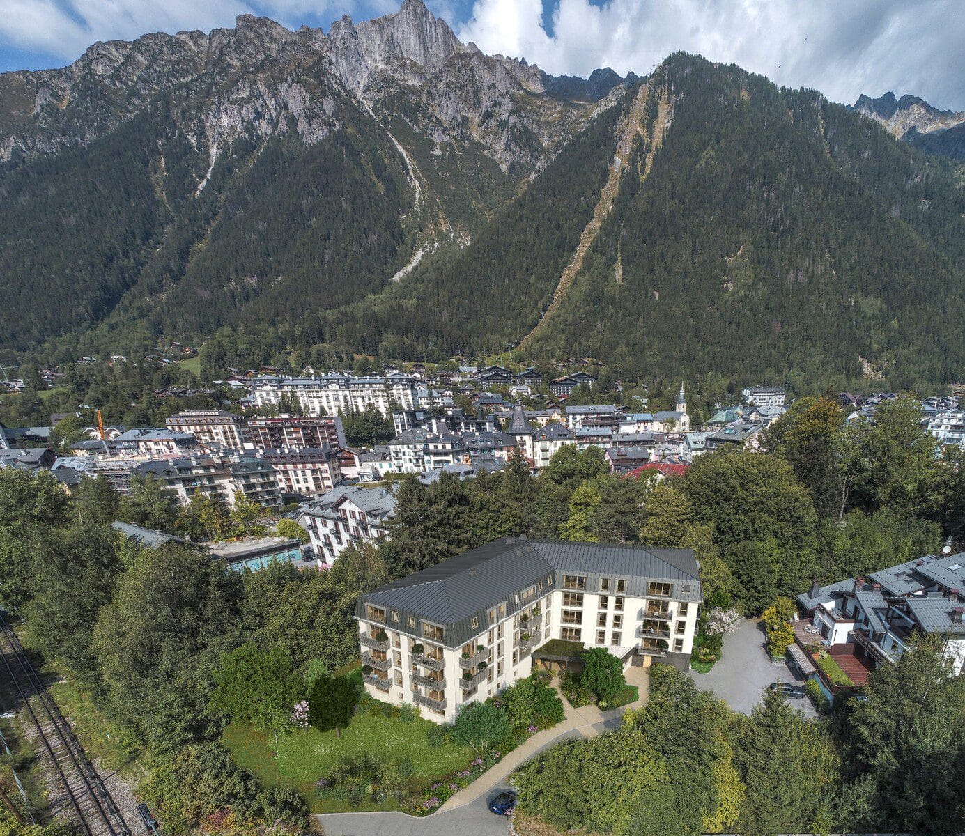 Chamonix, Chamonix Mont-Blanc apartment new development for sale - Chamonix | Blanc Mont-Blanc - gallery image 2