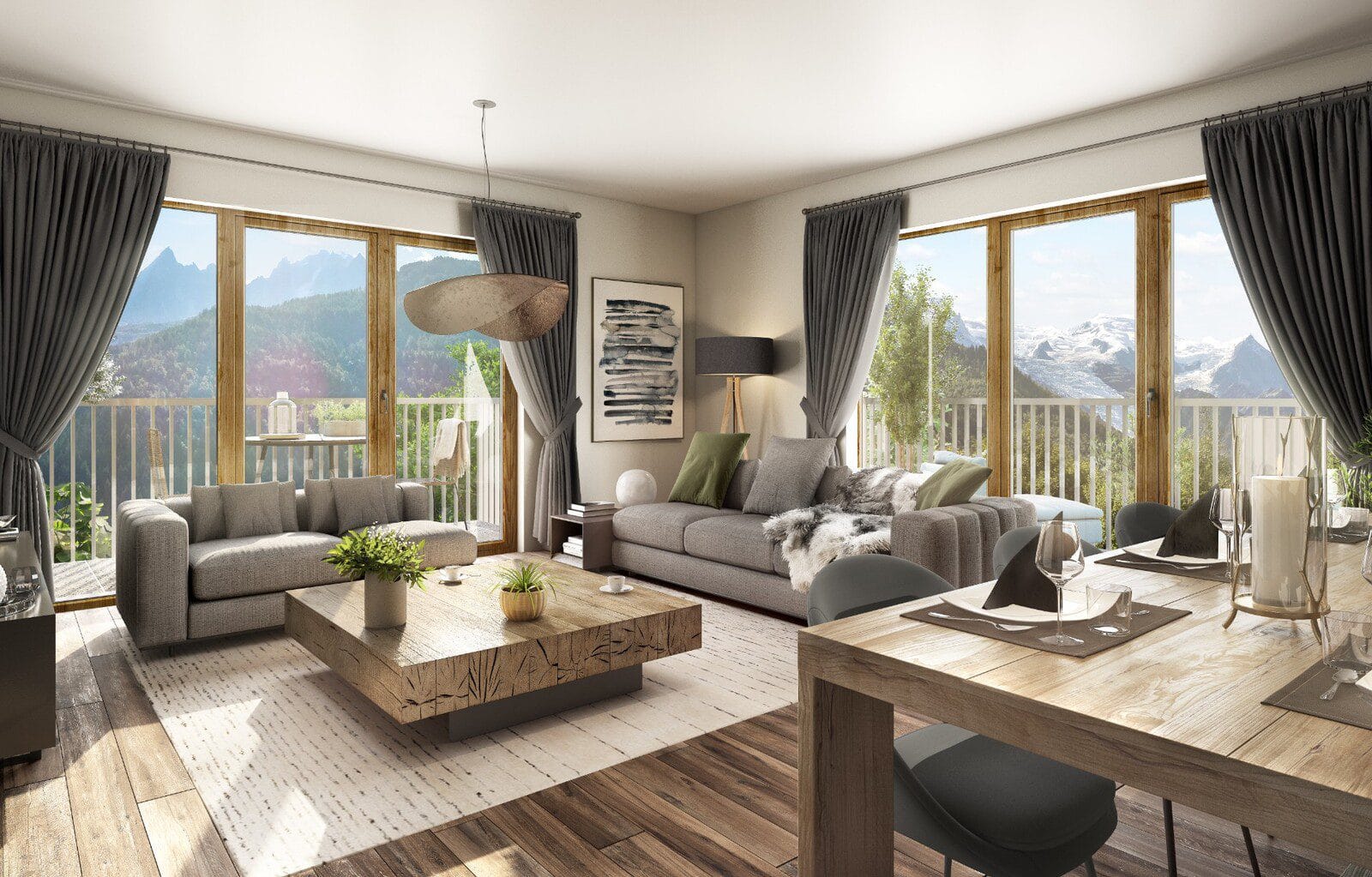 Chamonix, Chamonix Mont-Blanc apartment new development for sale - Chamonix | Blanc Mont-Blanc - gallery image 3