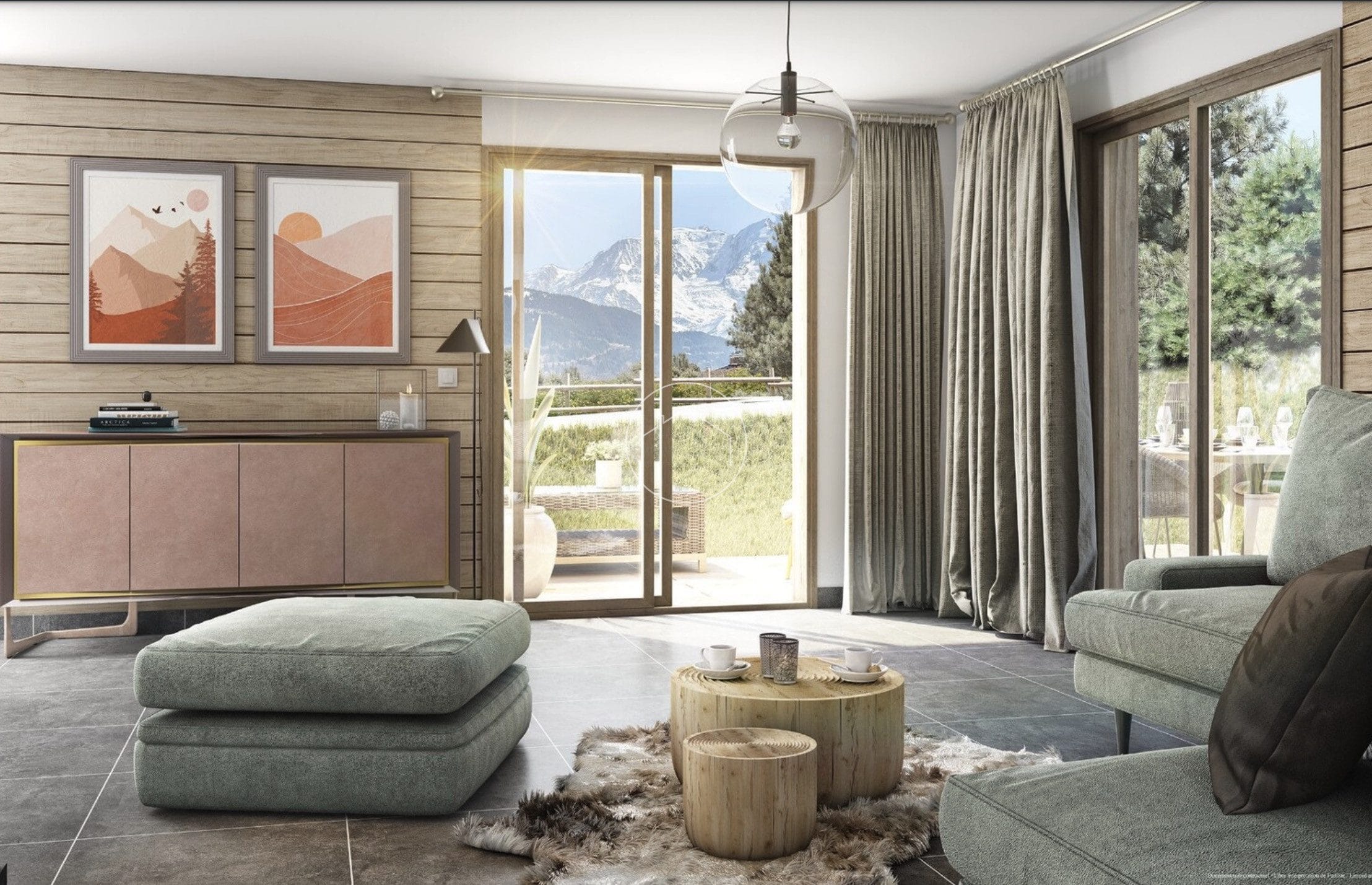 Saint-Gervais-Les-Bains, Evasion Mont-Blanc chalet new development for sale - Saint-Gervais-Les-Bains | Chalets Balcons du Mont Blanc - gallery image 2