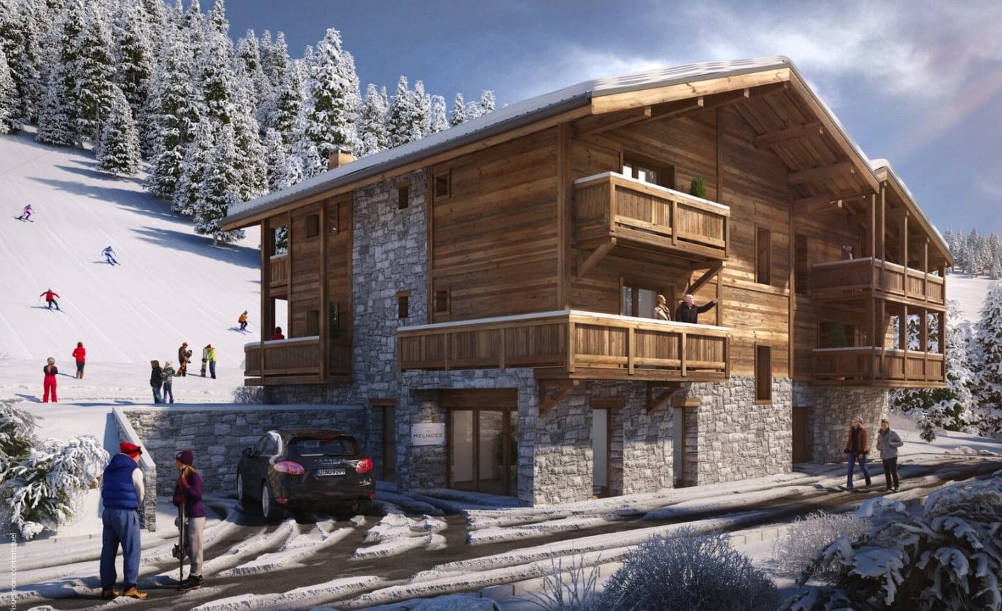 Les Gets, Les Portes du Soleil apartment new development for sale - Les Gets | Les Heliades - gallery image 2