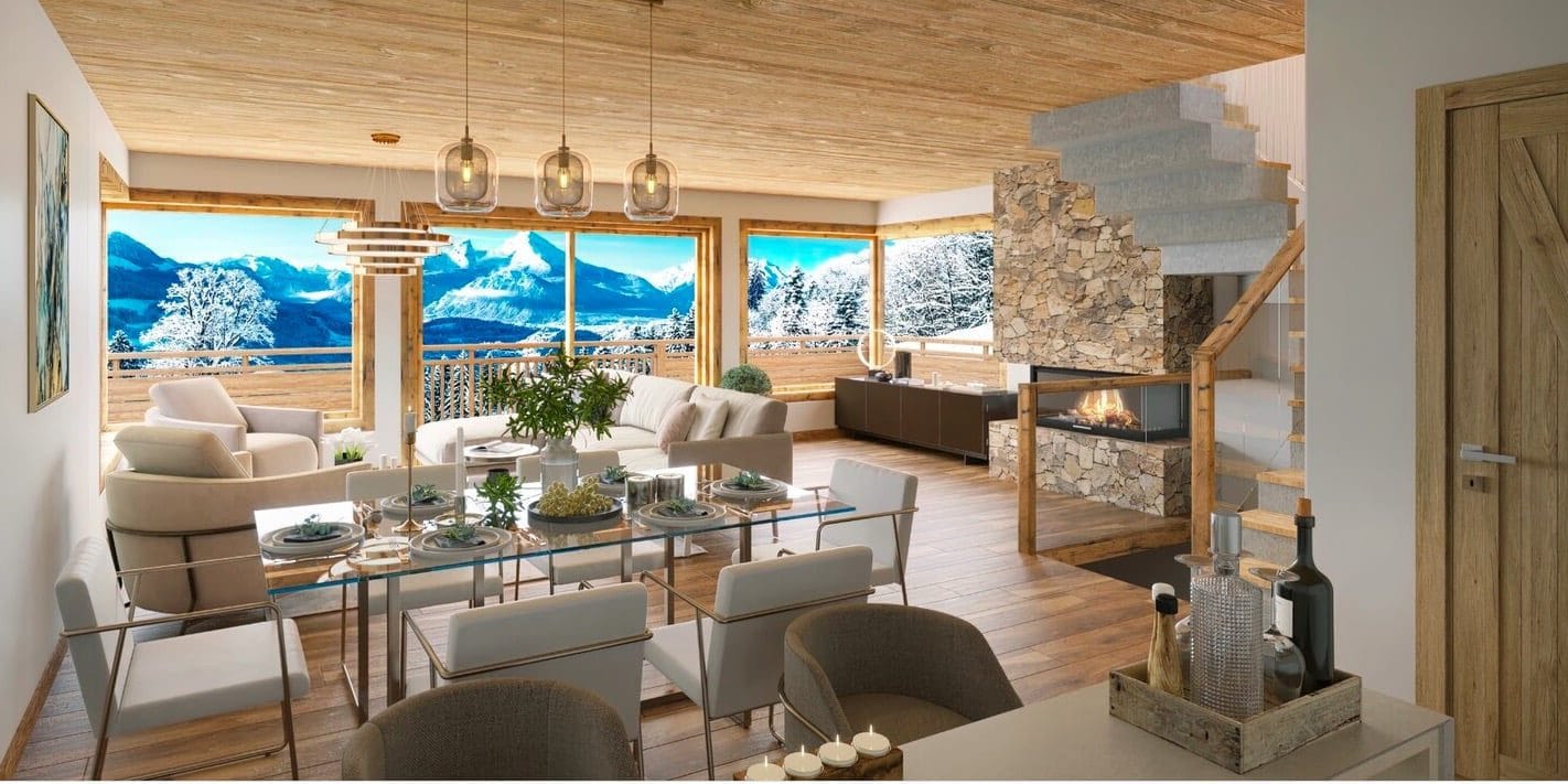 Les Gets, Les Portes du Soleil chalet new development for sale - Les Gets | Les Chalets du Mont Chéry - gallery image 2