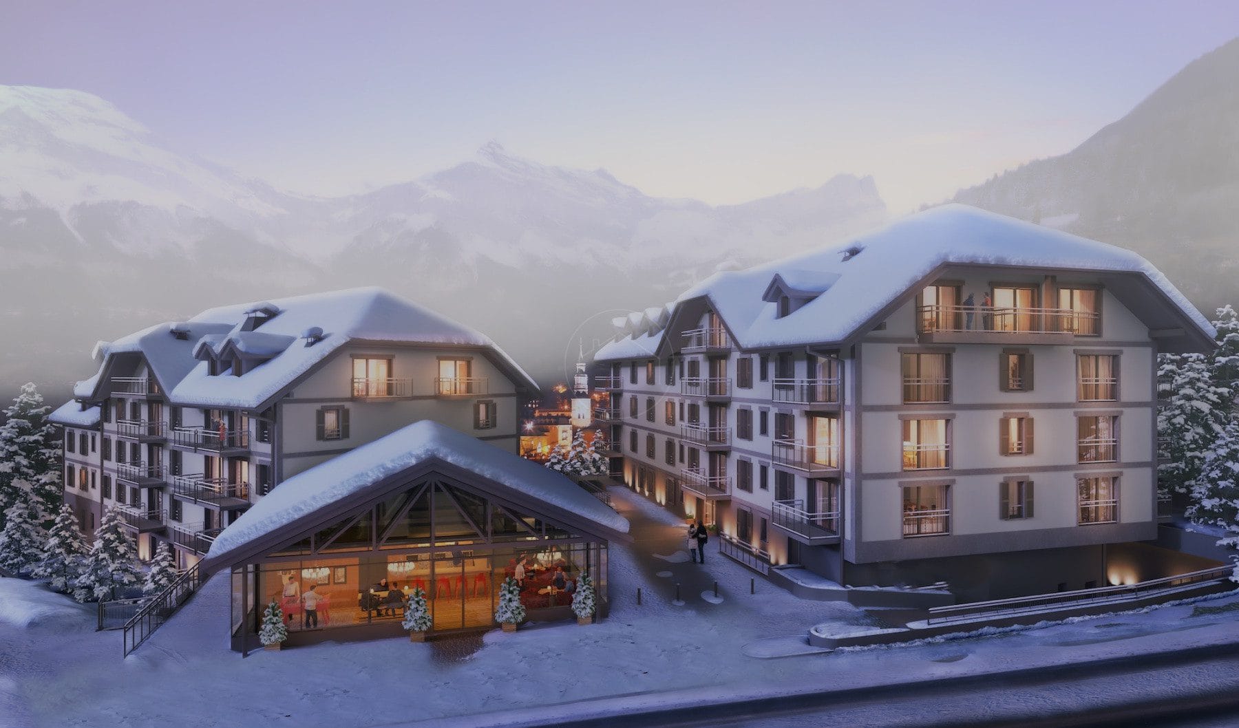 Saint-Gervais-Les-Bains, Evasion Mont-Blanc apartment new development for sale - Saint-Gervais-Les-Bains | Les Sources De Canopée