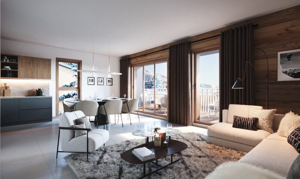 Les Houches, Chamonix Valley apartment new development for sale - Les Houches | Les Chalets d'Olca - gallery image 2