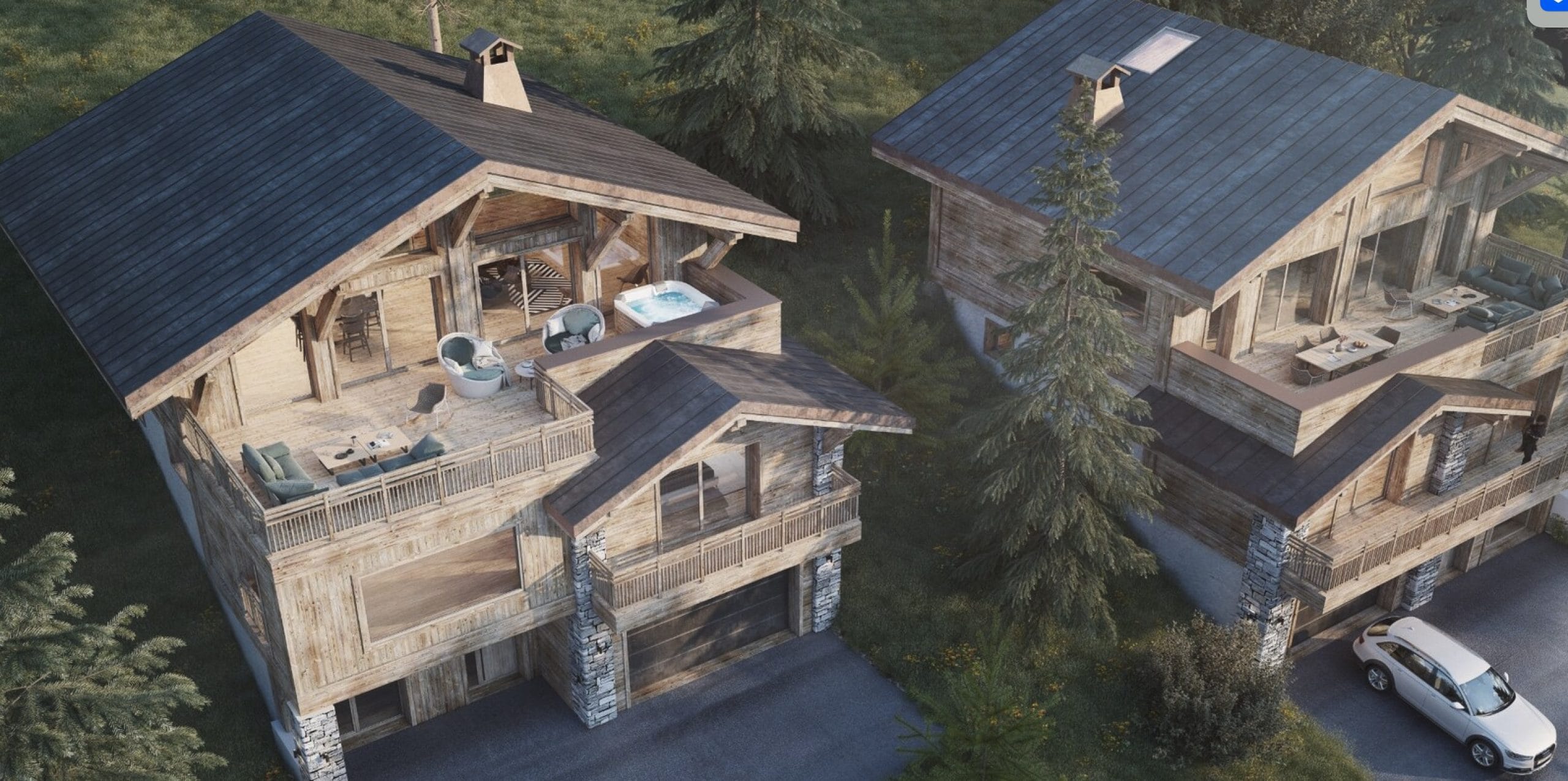 Les Gets, Les Portes du Soleil chalet new development for sale - Les Gets | Chalets de la Massouderie II - gallery image 2