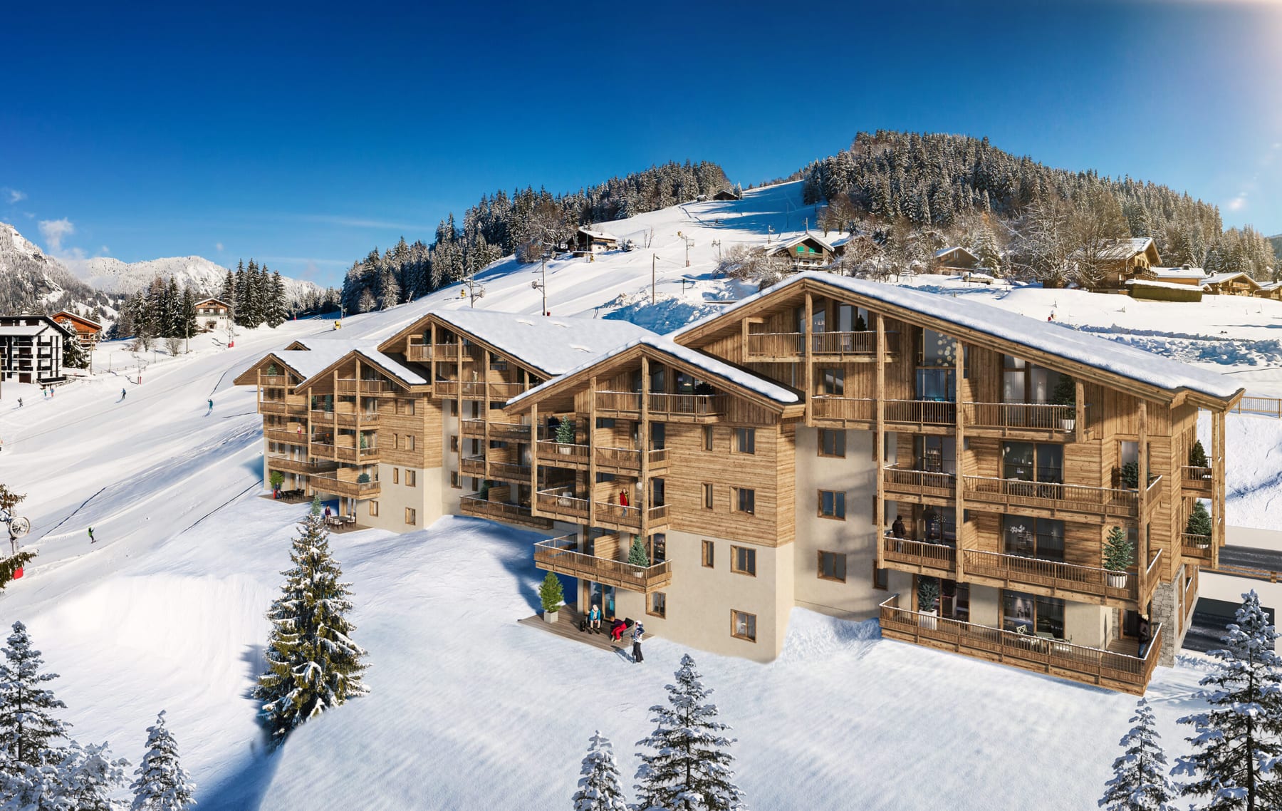 Notre-Dame-de-Bellecombe, Espace Diamant apartment new development for sale - Notre Dame De Bellecombe | Les Balcons De Juliette - gallery image 3