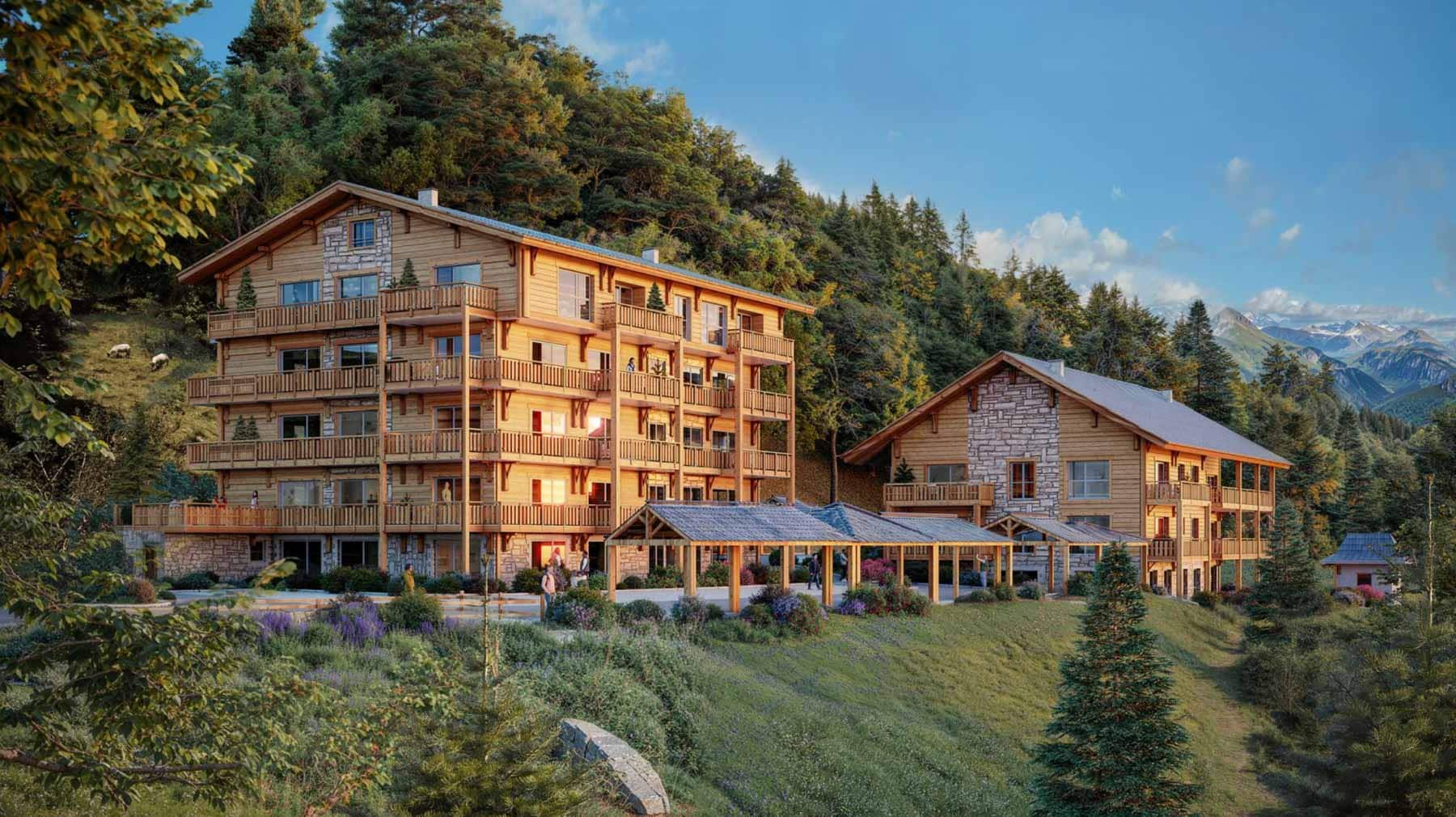 Les Gets, Les Portes du Soleil apartment new development for sale - Les Gets | Les Lodges Du Mont Chery