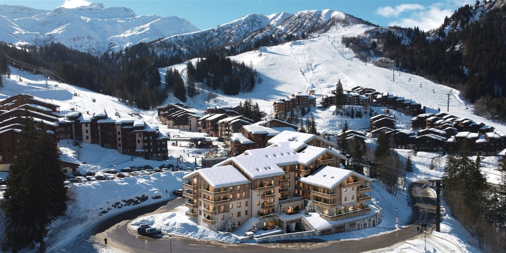 Valmorel, Valmorel Grand Domaine apartment new development for sale - Valmorel | Chalet Silverlining