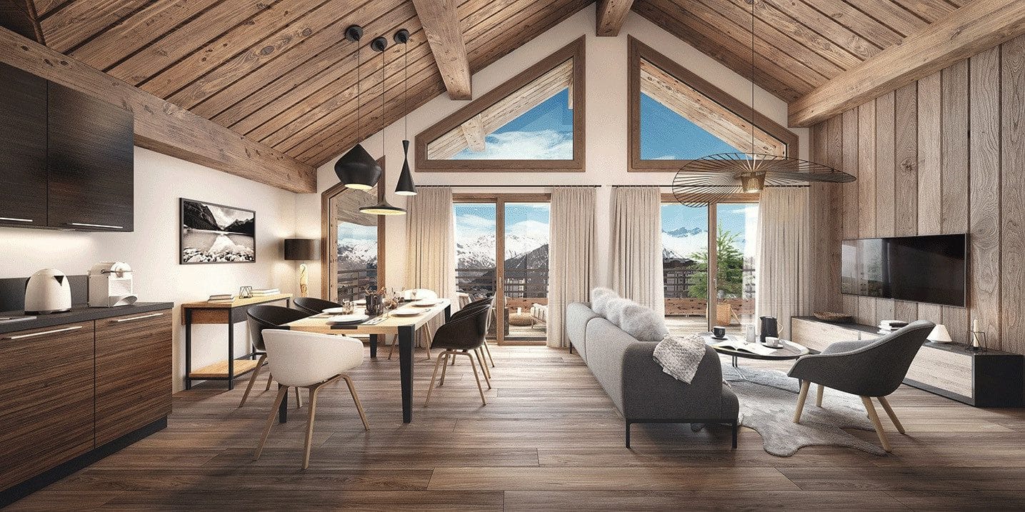 La Toussuire, Les Sybelles apartment new development for sale - La Toussuire | Le Caprice Blanc - gallery image 3