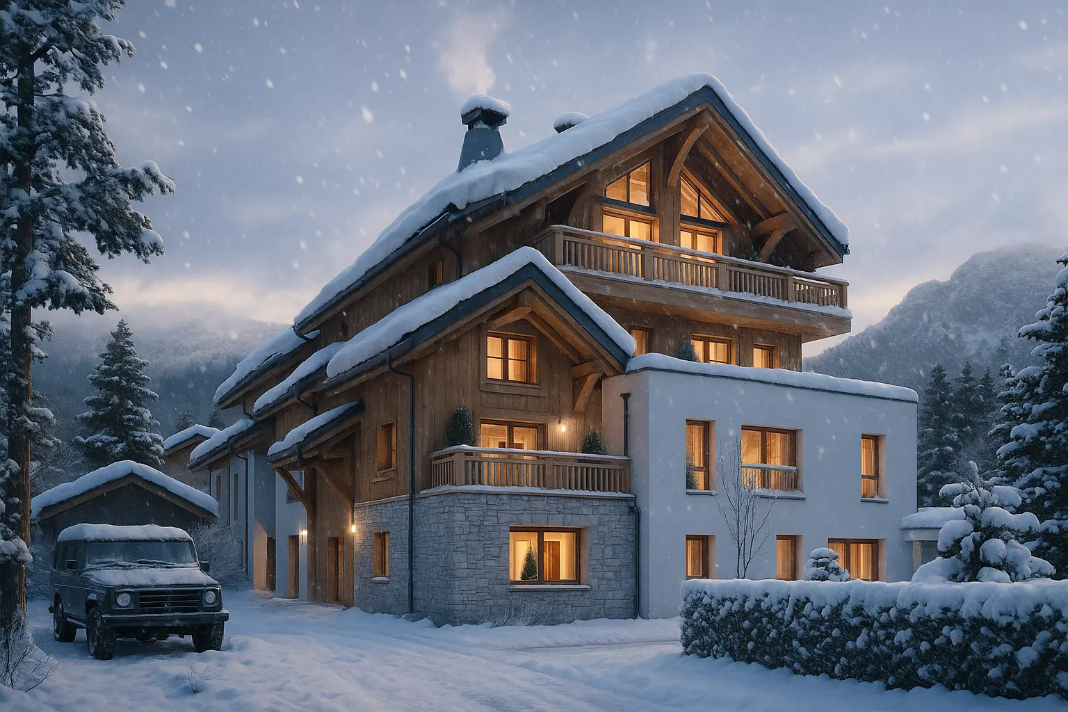 Morzine, Les Portes du Soleil apartment new development for sale - Morzine | Les Dents Blanches
