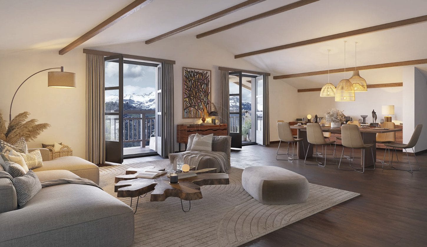 Saint-Gervais-Les-Bains, Evasion Mont-Blanc apartment new development for sale - Saint-Gervais-Les-Bains | Le Spigolo - gallery image 2