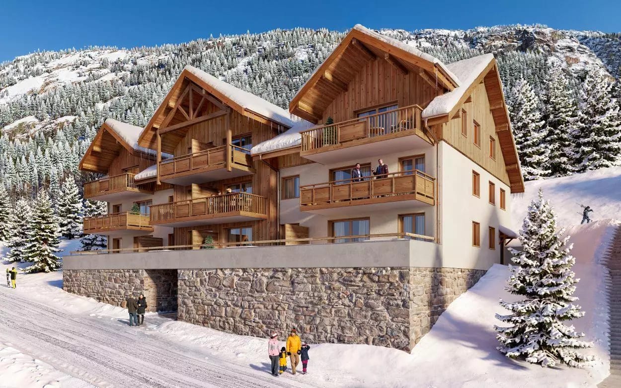 Oz 3300, Alpe d’Huez apartment new development for sale - Oz 3300 | Les Balcons d’Argent - gallery image 2