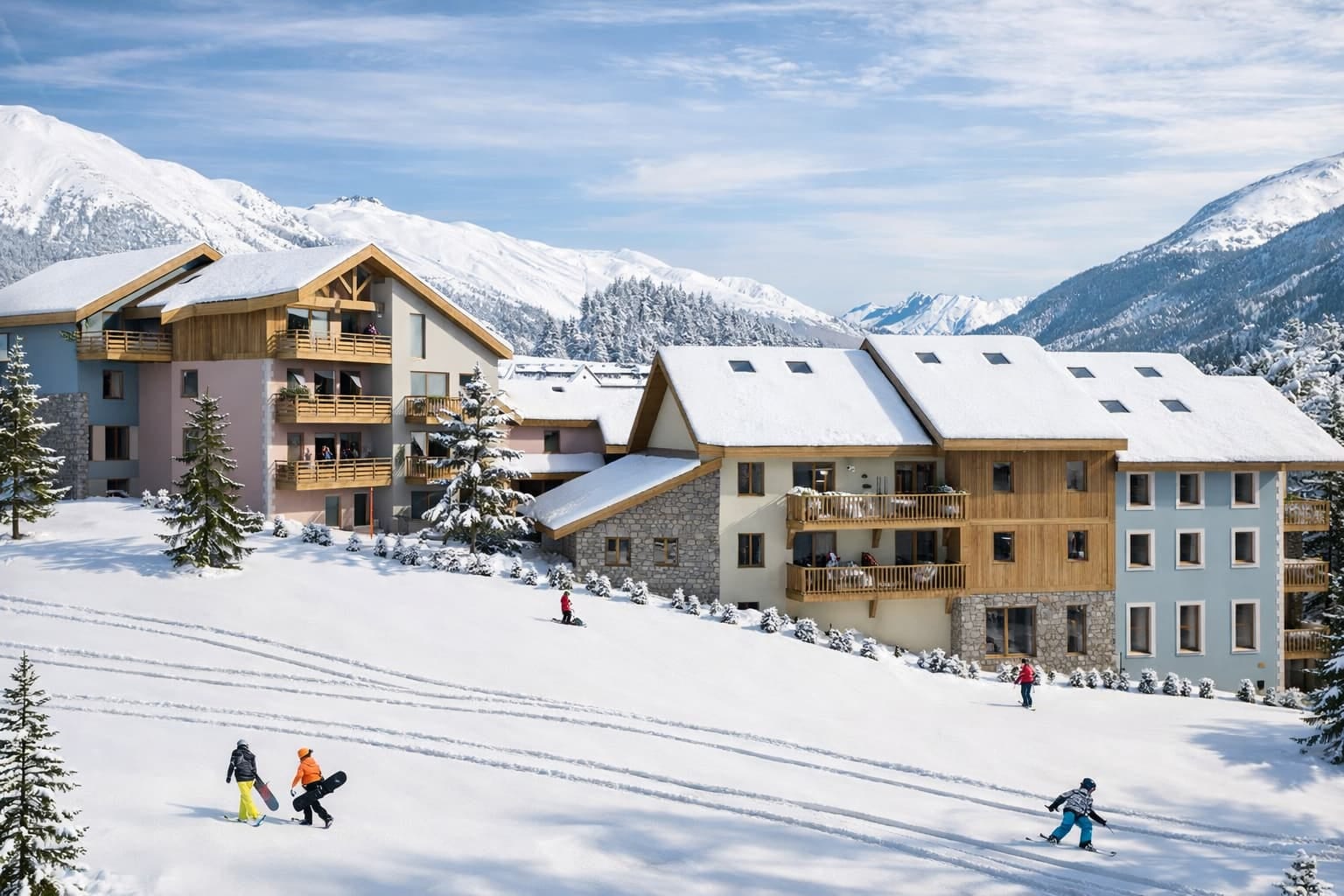 Valmorel, Grand Domaine apartment new development for sale - Valmorel | Altima