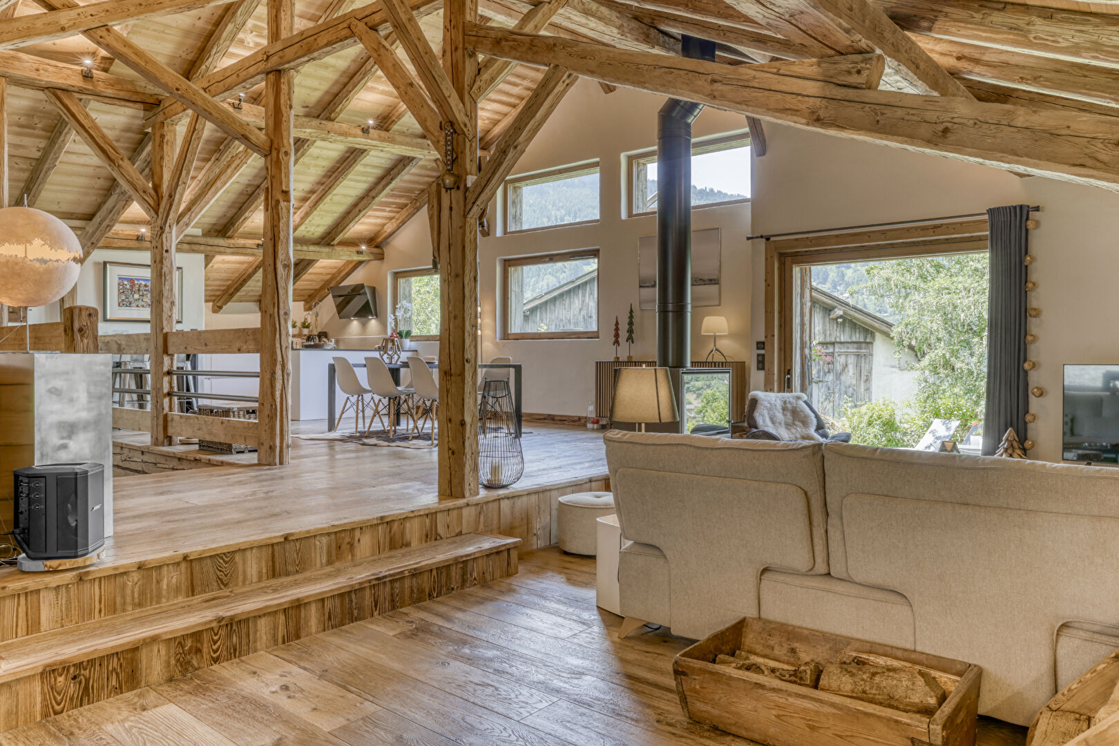 Saint-Gervais-les-Bains, Evasion Mont-Blanc chalet for sale - Saint-Gervais-les-Bains | Renovated 5-Bedroom Chalet