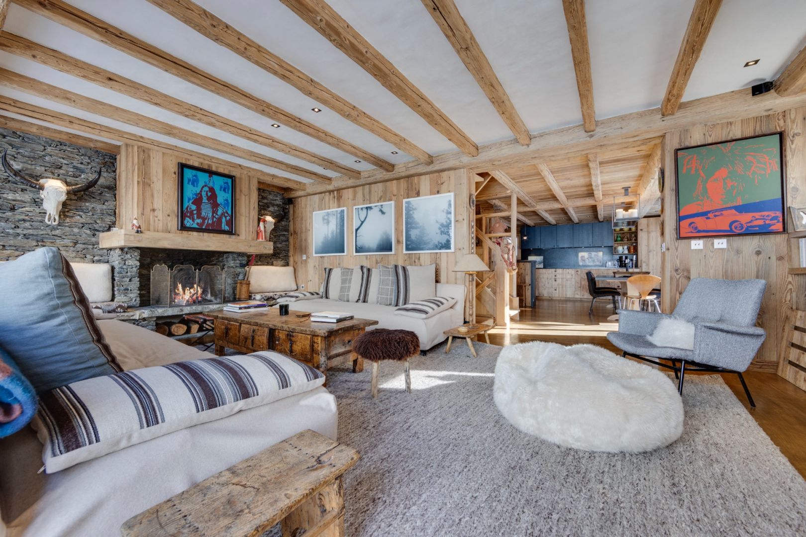 Val d Isere, Espace Killy chalet for sale - Val d Isere | Exceptional 6-Bedroom Chalet with Panoramic Mountain Views - gallery image 2