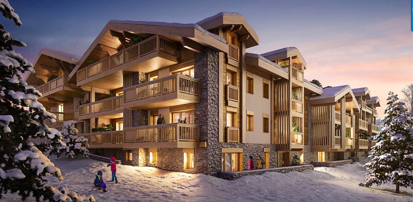 lumina les gets new build apartment les perrieres - The Lumina in Les Gets: Why Les Perrières Offers Exceptional Value for New-Build Alpine Buyers