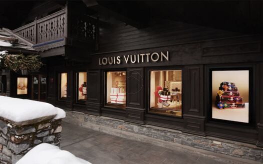 Louis Vuitton shop in Courchevel 1850