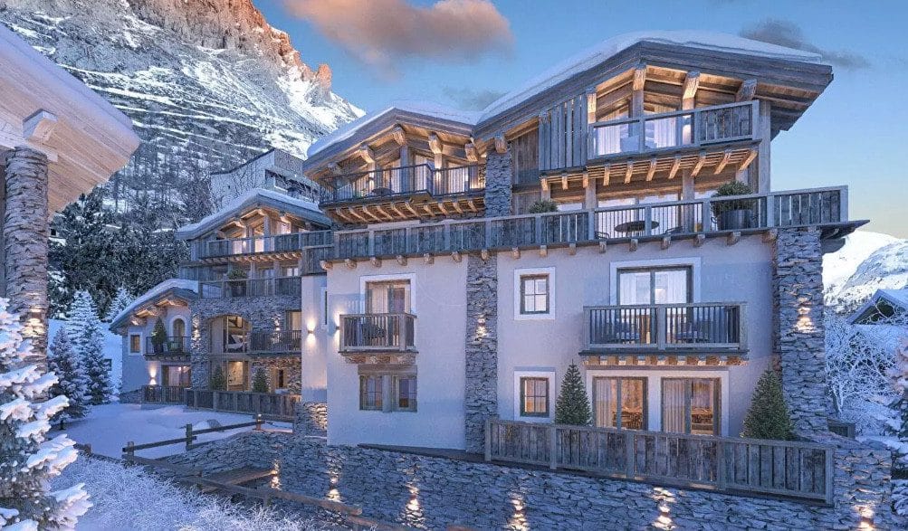 les chalets du chevril val disere new build - Les Chalets du Chevril Val d'Isère: Inside the Centre-Resort Luxury Development