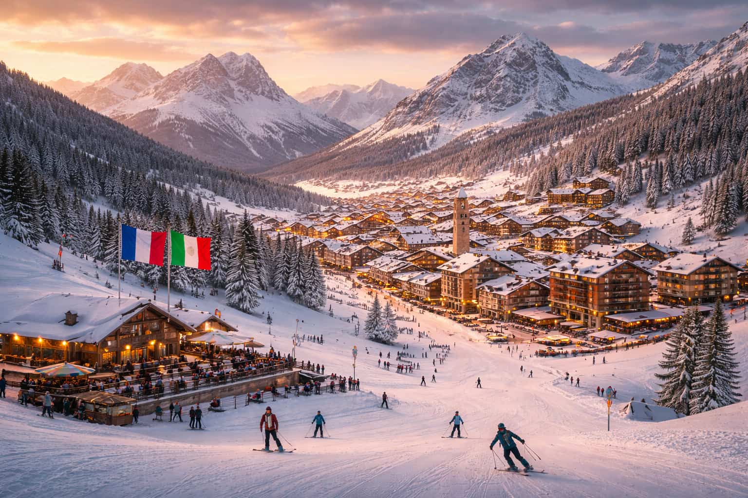 Montgenèvre, the oldest French ski resort with an Italian touch