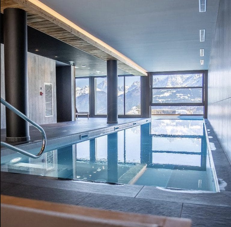 Combloux | Roches Blanches Superb new apartments with pool and Spa near the ski lifts
