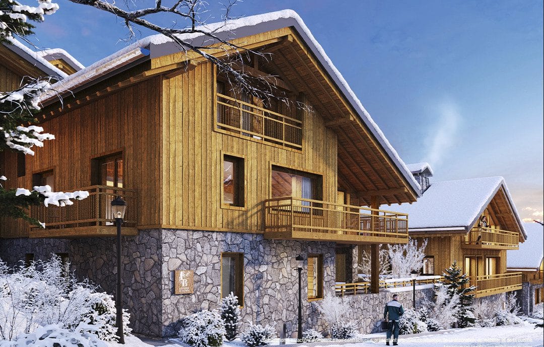 Méribel ski property investment French Alps - Real Estate Analysis of Les Fermes Blanches in Meribel