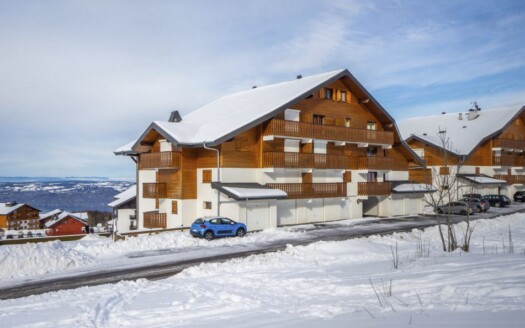 2258 – Thollon-les-Mémises, 1-Bedroom Apartment with Garage, Panoramic Views