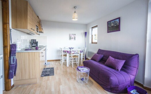2258 – Thollon-les-Mémises, 1-Bedroom Apartment with Garage, Panoramic Views