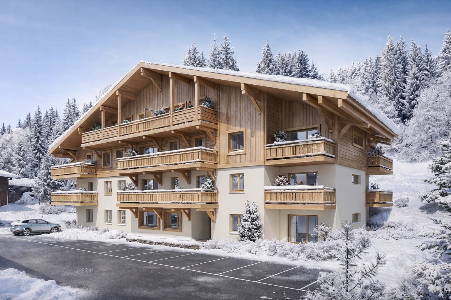 Abondance _ Les Chalets des Cimes winter