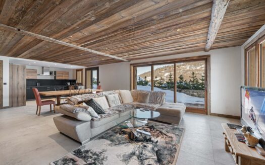 Meribel Le Raffort | 4-bed Apartment With Ski-in/ski-out Return