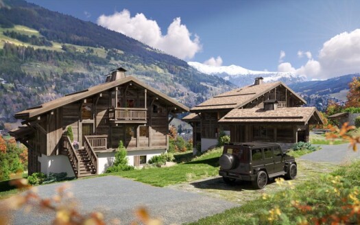 Demi-Quartier  | New Chalet – Mont-blanc Views – Prime Location – Delivery In Progress
