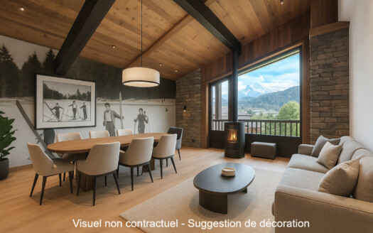 Combloux ORMARET | Renovated 2-bedroom Apartment With Mont-blanc View In Ormaret