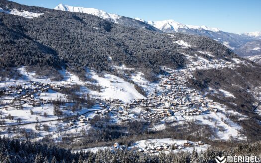 Meribel Pied de ville | 6-bedrooms Semi-detached Chalet In A Family Hamlet