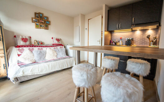 2325 – Thollon-les-Mémises | 1-Bedroom Apartment with Bunk Bed Area, Lake View, Perdrix Blanche Residence