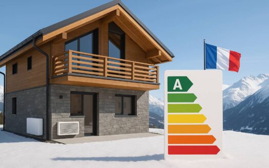 Energy rating ski properties in France.