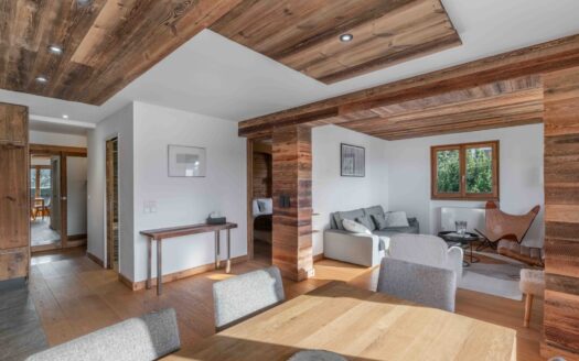 Megève Les Pettoreaux | Apartment 3-bed – Garden – Level Completely Renovated