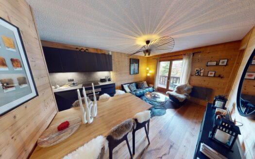 Megève Route Nationale | 2 Bedroom Apartement – Fully Renovated