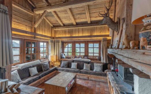 Megève Rochebrune | Exceptional Chalet Near Center And Slopes – Panoramic View