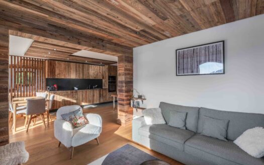 Megève Les Pettoreaux | Apartment 3-bed – Garden – Level Completely Renovated