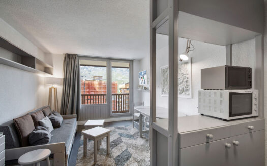 Val Thorens QUARTIER GRANDE RUE | Studio With Mountain Alcove – Ski-in/ski-out