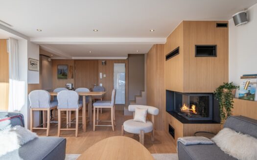 Megève Le Calvaire | 2 Bedroom Duplex Apartment – Bright – Near Village