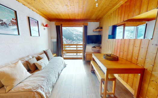 Meribel Le Laitelet | Pleasant South-facing Apartment In A Ski-in/ski-out Residence