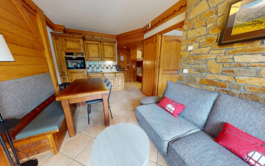 Meribel Village Méribel-Village | 1-bedroom Apartment With Bunk, In A Ski-in/ski-out Resdience With Swimming-pool