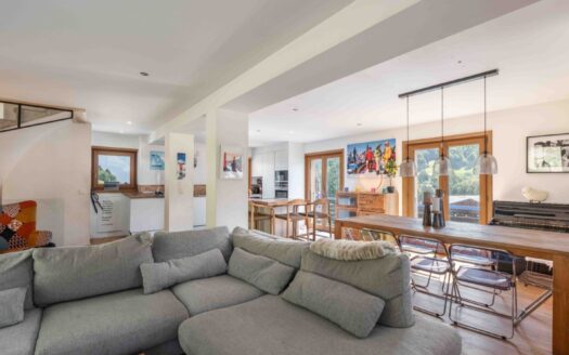 Demi-Quartier | 3-Bed Chalet with Studio & Mont Blanc Views Near Megève