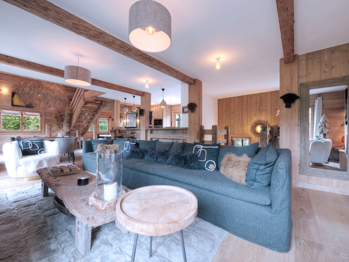 Domosno | Demi-Quartier | Fully Renovated 5-Bed Chalet with Mont Blanc Views