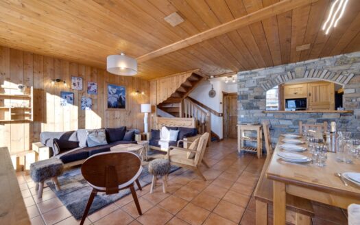 La Rosière | 6-Bed Triplex Apartment with Panoramic Mountain Views