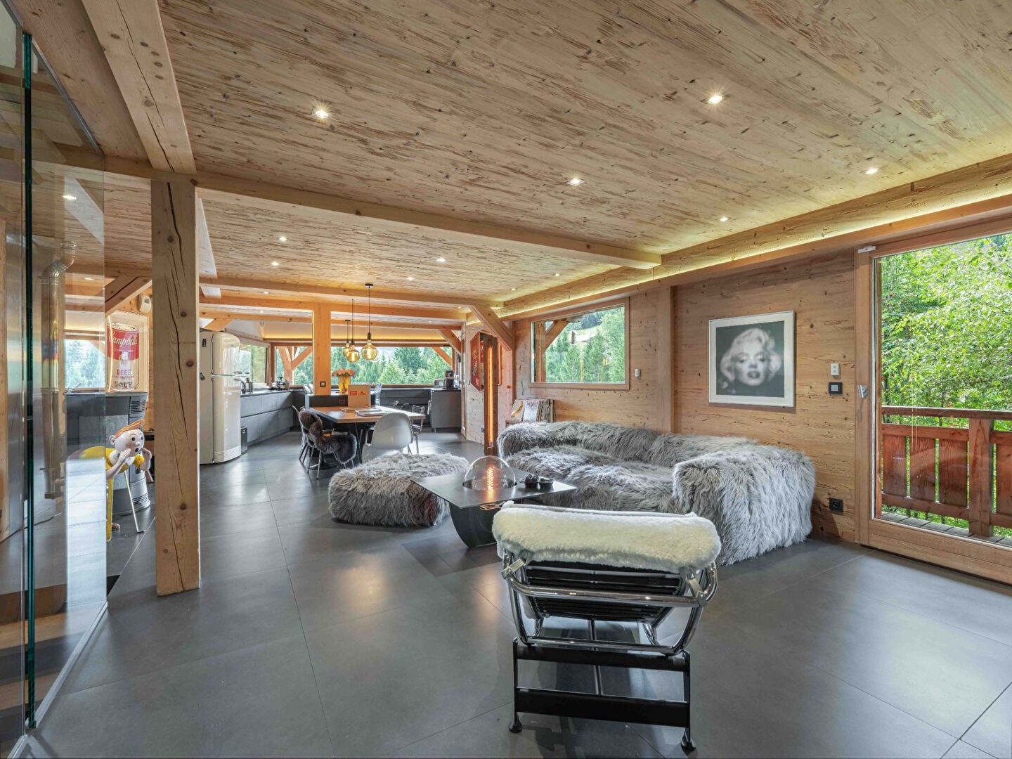 Domosno | Megève | Exceptional 4-Bed Chalet Facing Mont Blanc in Combloux
