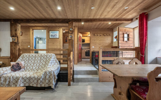 Megève | Two Apartments in Popular Rochebrune Area