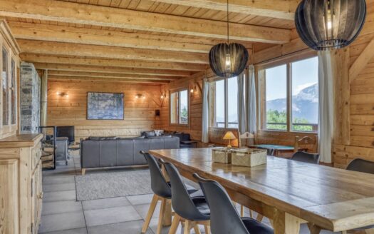 Saint-Gervais-les-Bains | Authentic 5-Bed Chalet with 180° Mont Blanc Views