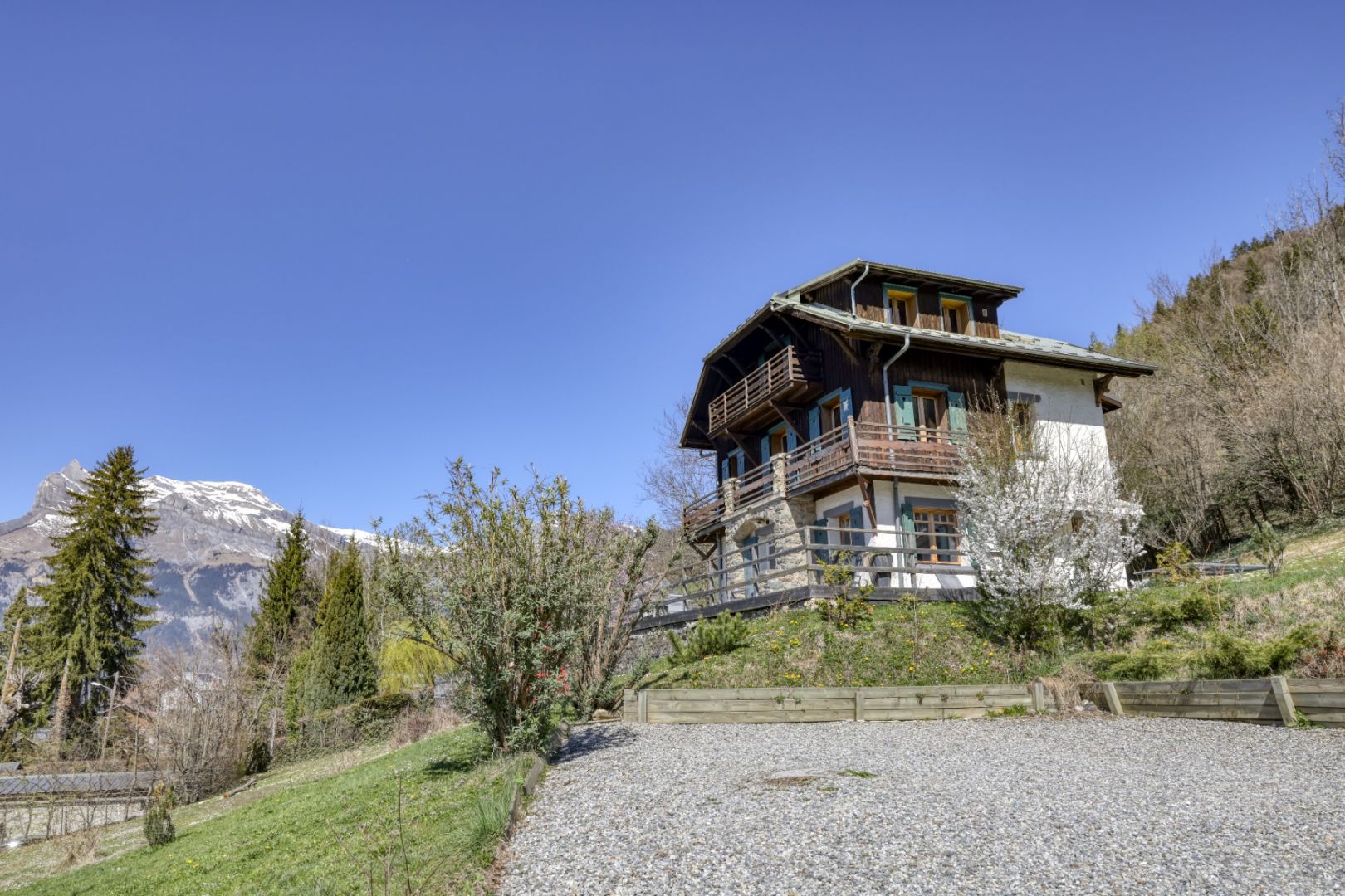 Domosno | Saint-Gervais-les-Bains | Renovated 4-Bed Chalet with Mazot on Large Plot