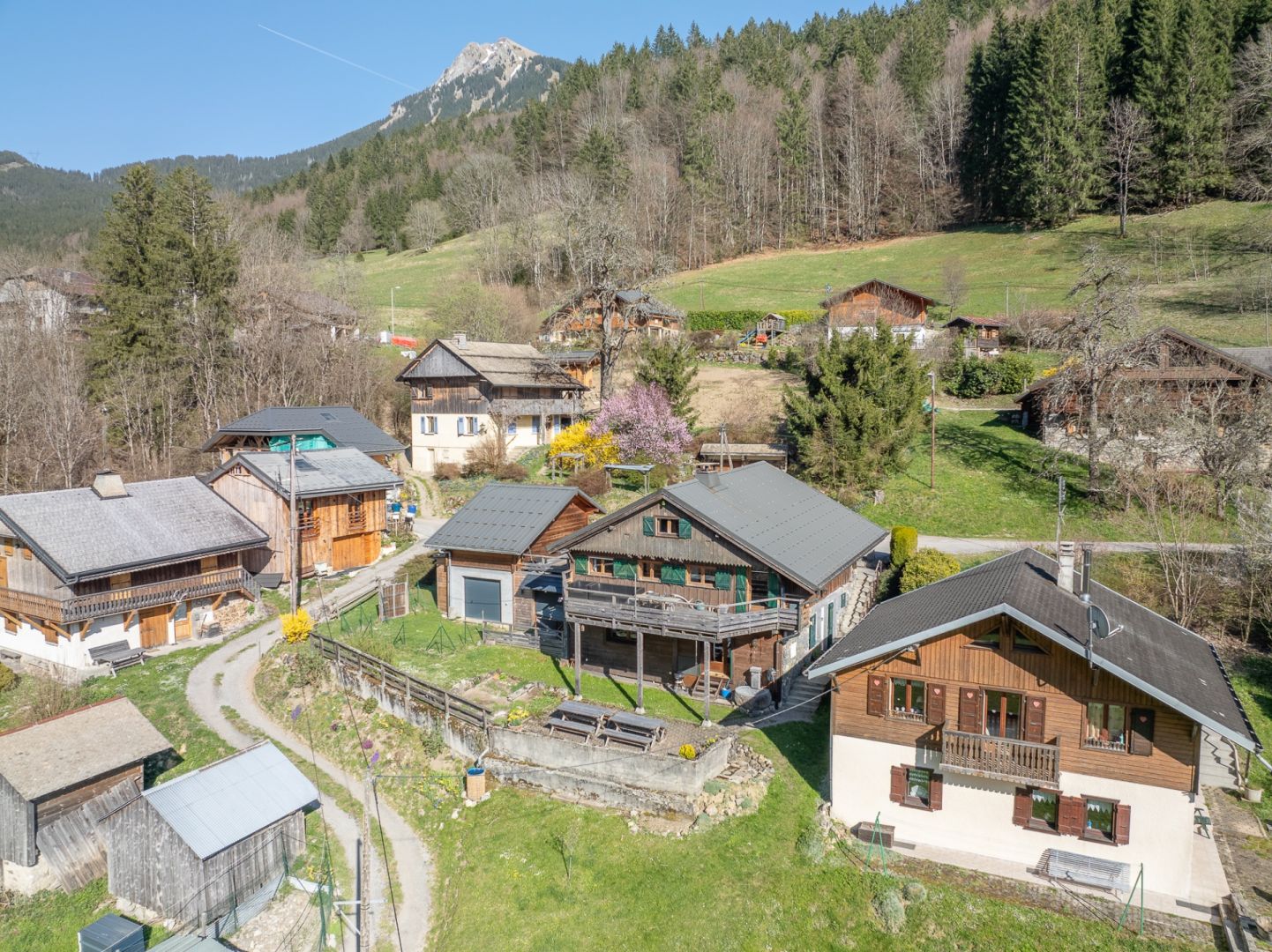 Domosno | Saint-Jean-d'Aulps | Traditional 3-Bed Chalet with Garden & Mountain Views