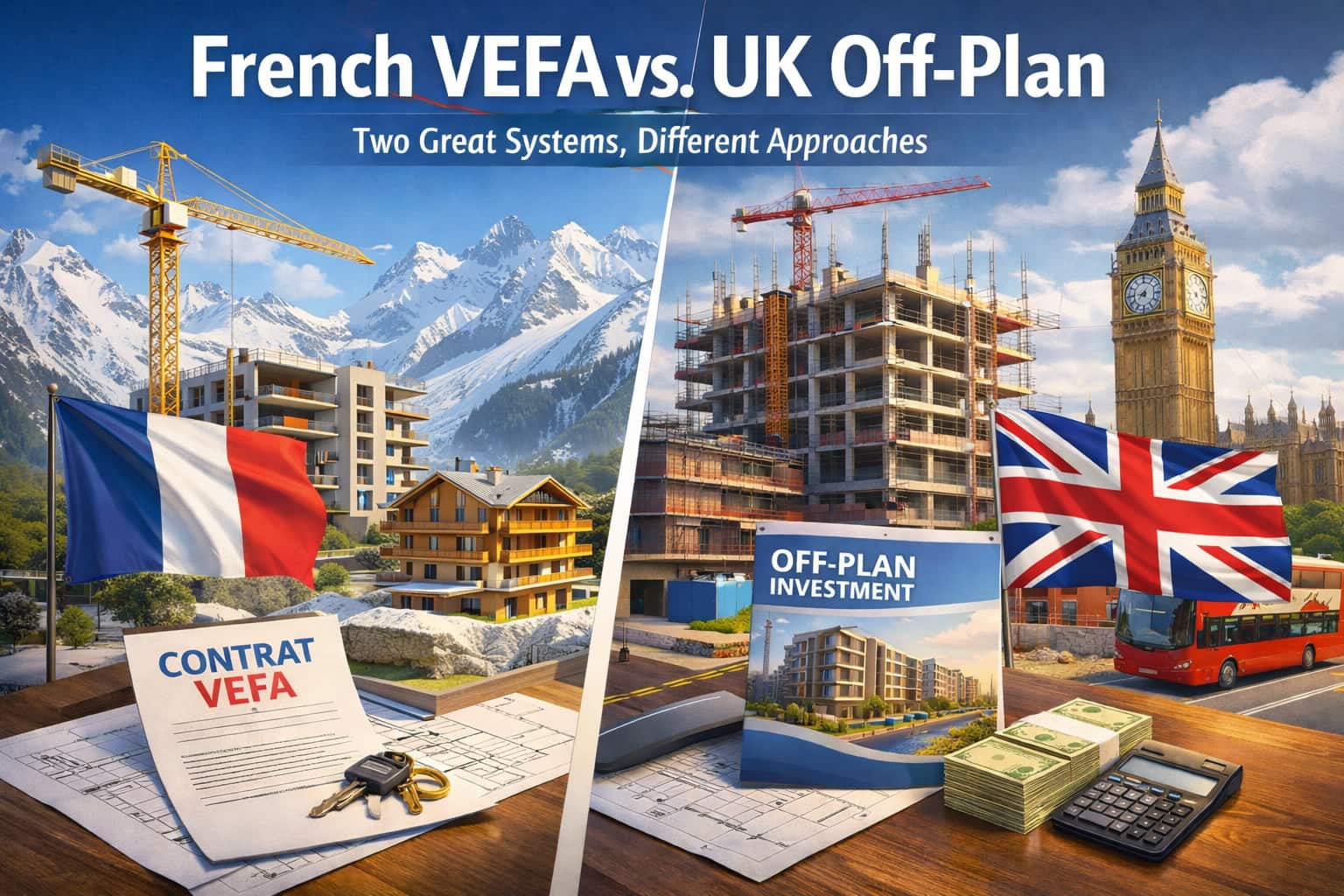 French VEFA vs UK Off-Plan